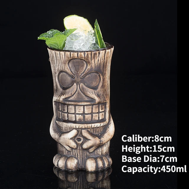 Hawaii Ceramic Tiki Mugs - SavageBiz