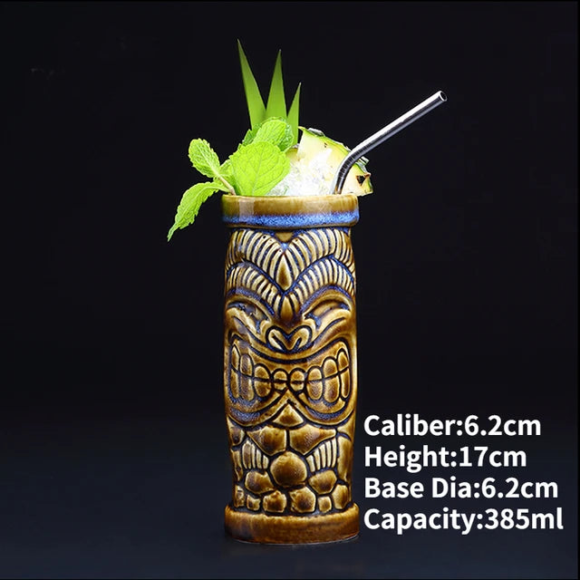 Hawaii Ceramic Tiki Mugs - SavageBiz