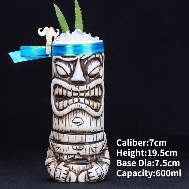 Hawaii Ceramic Tiki Mugs - SavageBiz