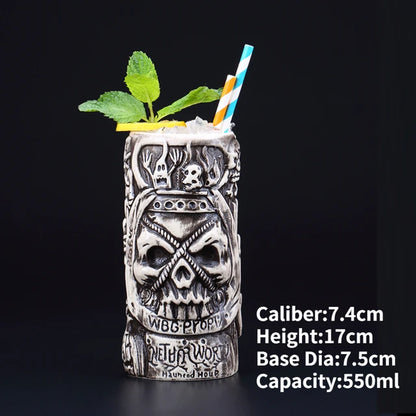 Hawaii Ceramic Tiki Mugs - SavageBiz