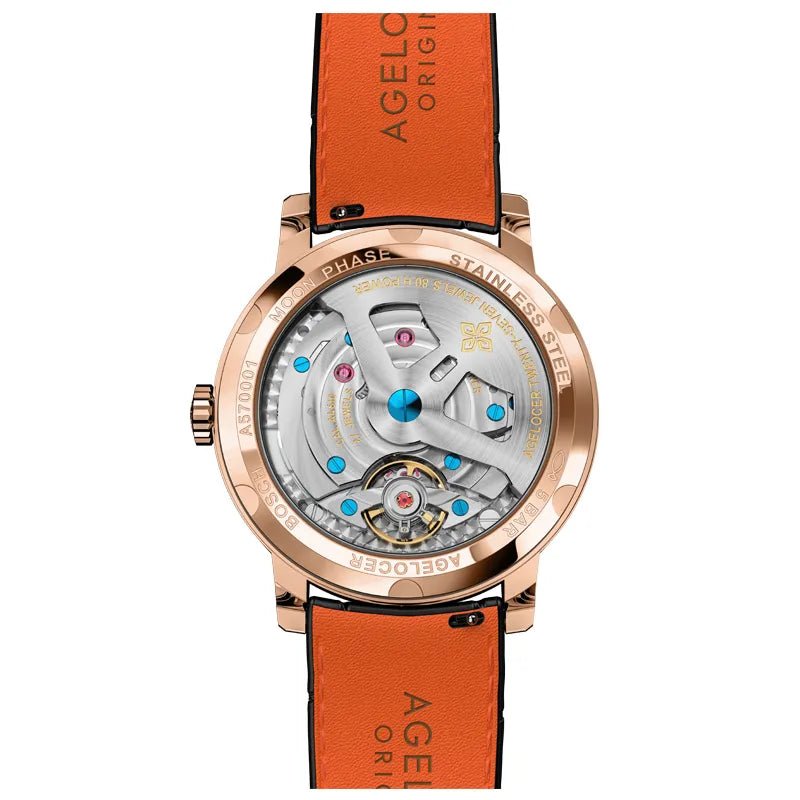 AGELOCER Designer Moon Phase Luxury Watch - SavageBiz