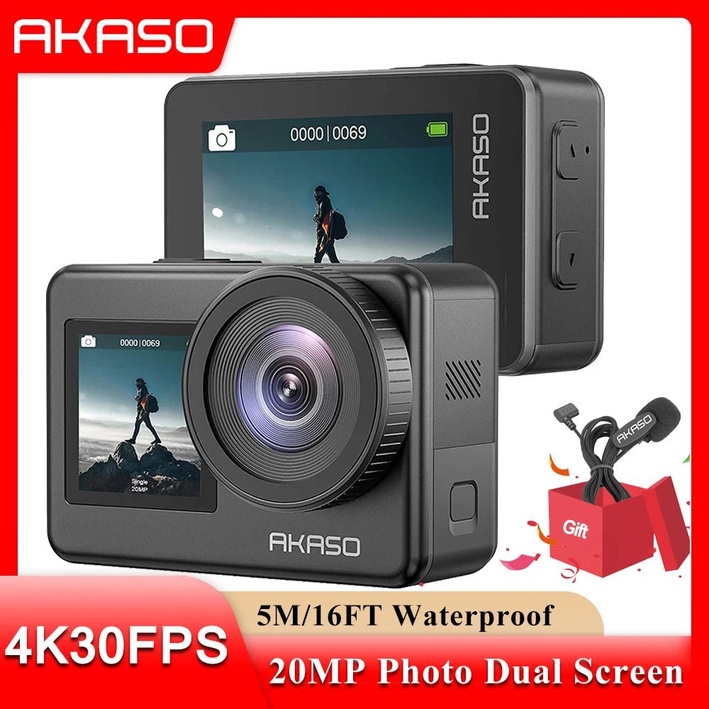 AKASO Brave 7 Action 20MP Camera - SavageBiz