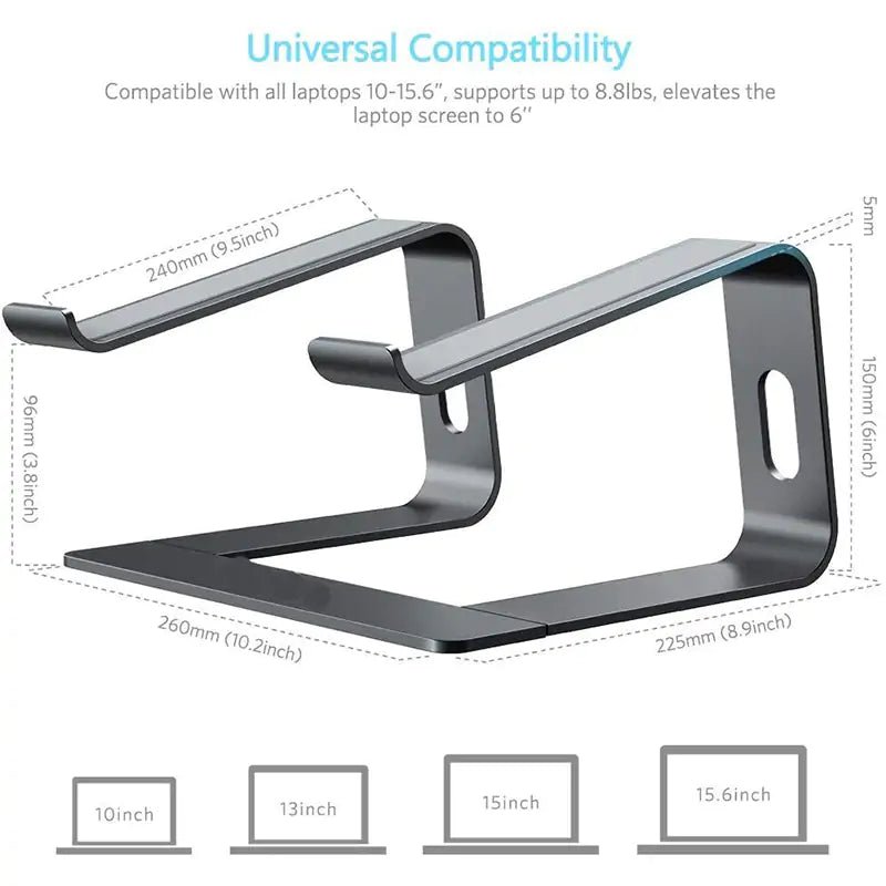 Aluminum Laptop Stand - SavageBiz