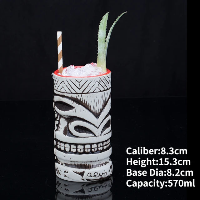 Hawaii Ceramic Tiki Mugs - SavageBiz