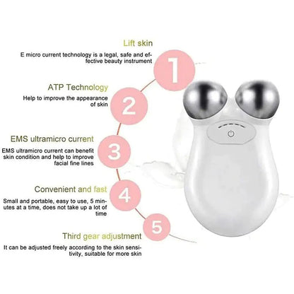 Beauty Microcurrent Facial Toning Massager - SavageBiz