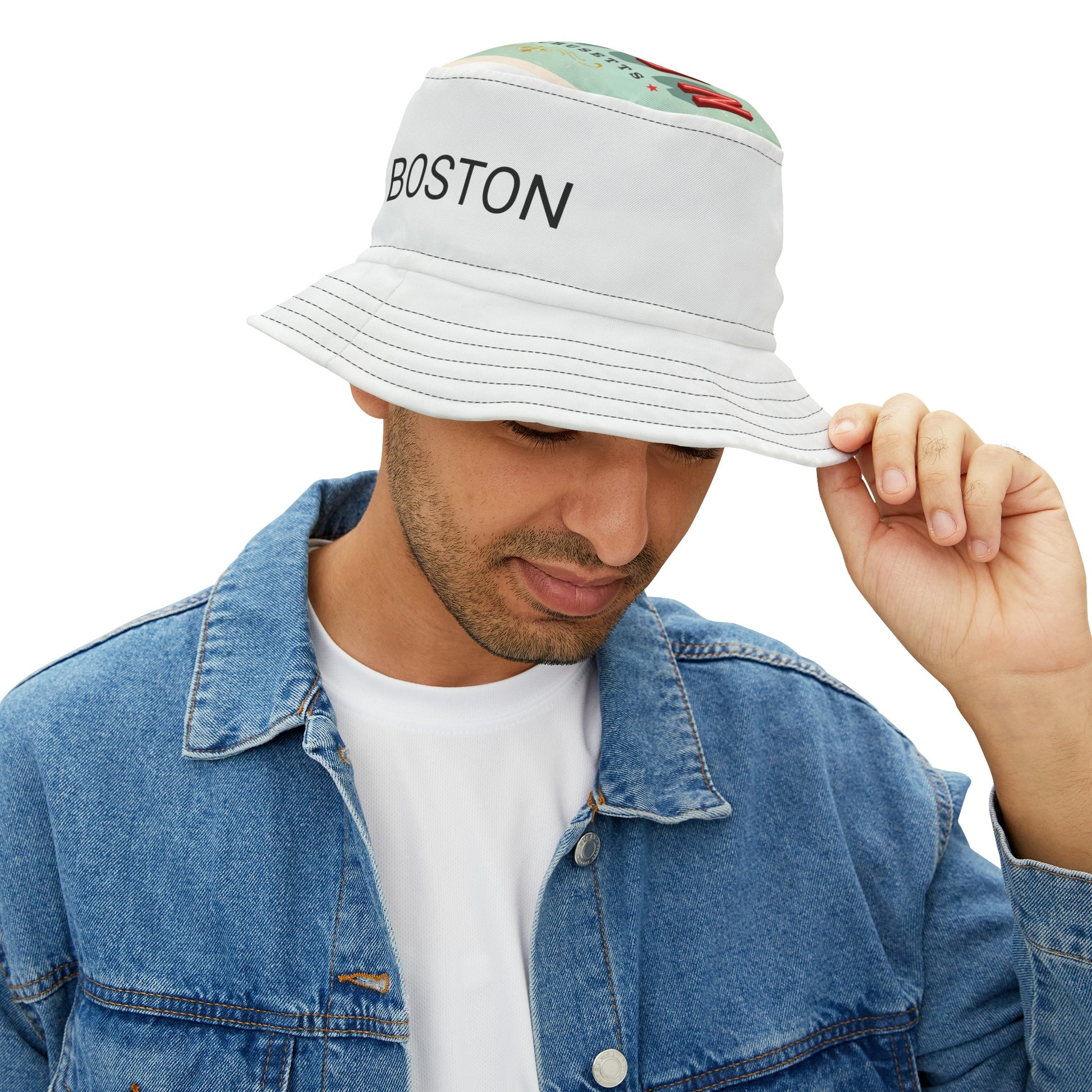 Boston Bucket Hat (AOP) - SavageBiz