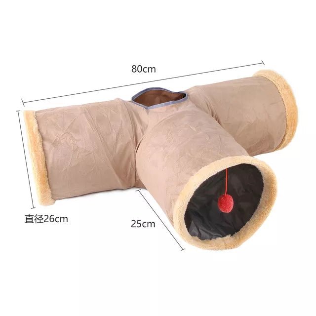 Cats Tunnel Foldable Pet Toy - SavageBiz