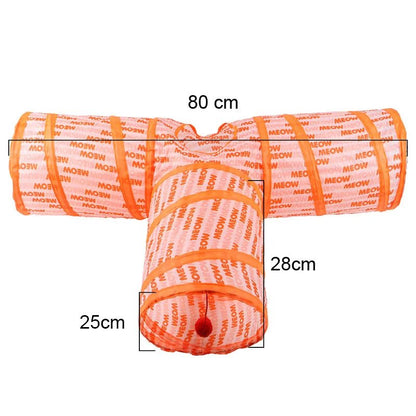 Cats Tunnel Foldable Pet Toy - SavageBiz