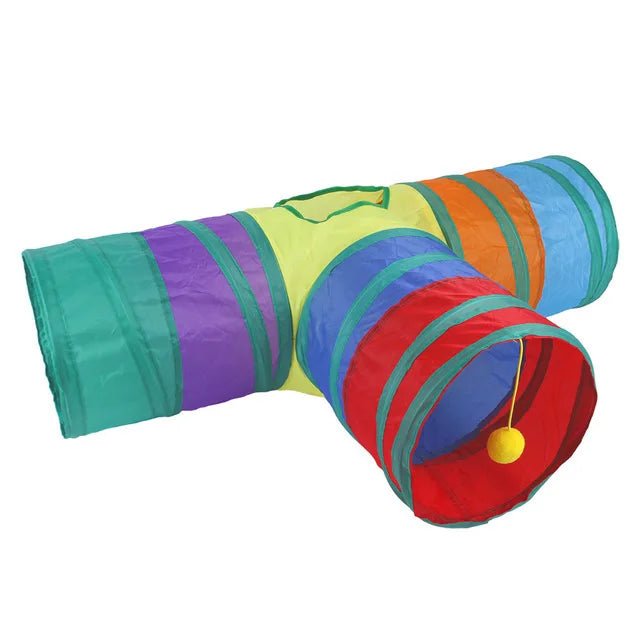 Cats Tunnel Foldable Pet Toy - SavageBiz