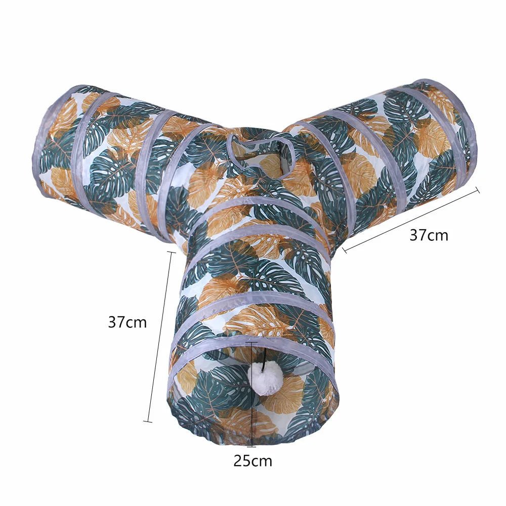 Cats Tunnel Foldable Pet Toy - SavageBiz