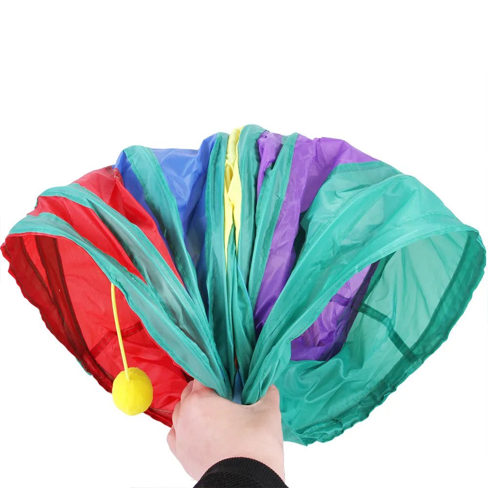 Cats Tunnel Foldable Pet Toy - SavageBiz