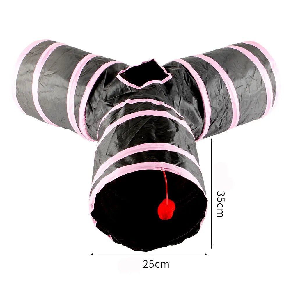 Cats Tunnel Foldable Pet Toy - SavageBiz