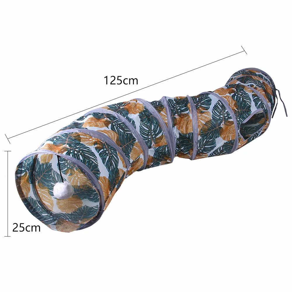 Cats Tunnel Foldable Pet Toy - SavageBiz