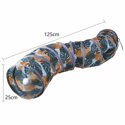 Cats Tunnel Foldable Pet Toy - SavageBiz