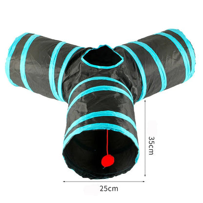Cats Tunnel Foldable Pet Toy - SavageBiz