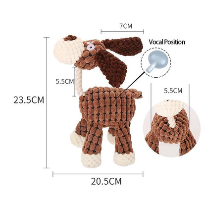 CDDMPET Donkey Shape Pet Toy - SavageBiz