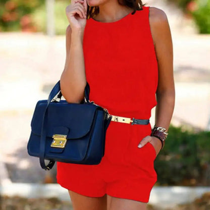 Classy Romper With Pockets - SavageBiz