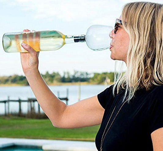 Creative Bottle Wine Glass - SavageBiz