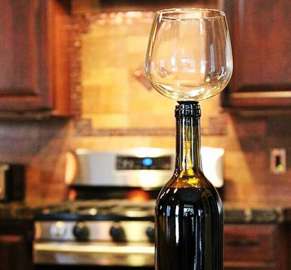 Creative Bottle Wine Glass - SavageBiz