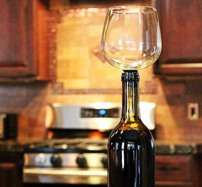 Creative Bottle Wine Glass - SavageBiz