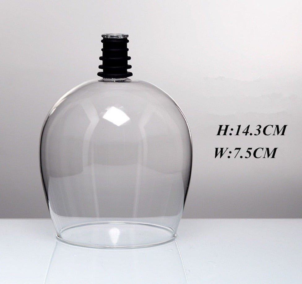 Creative Bottle Wine Glass - SavageBiz