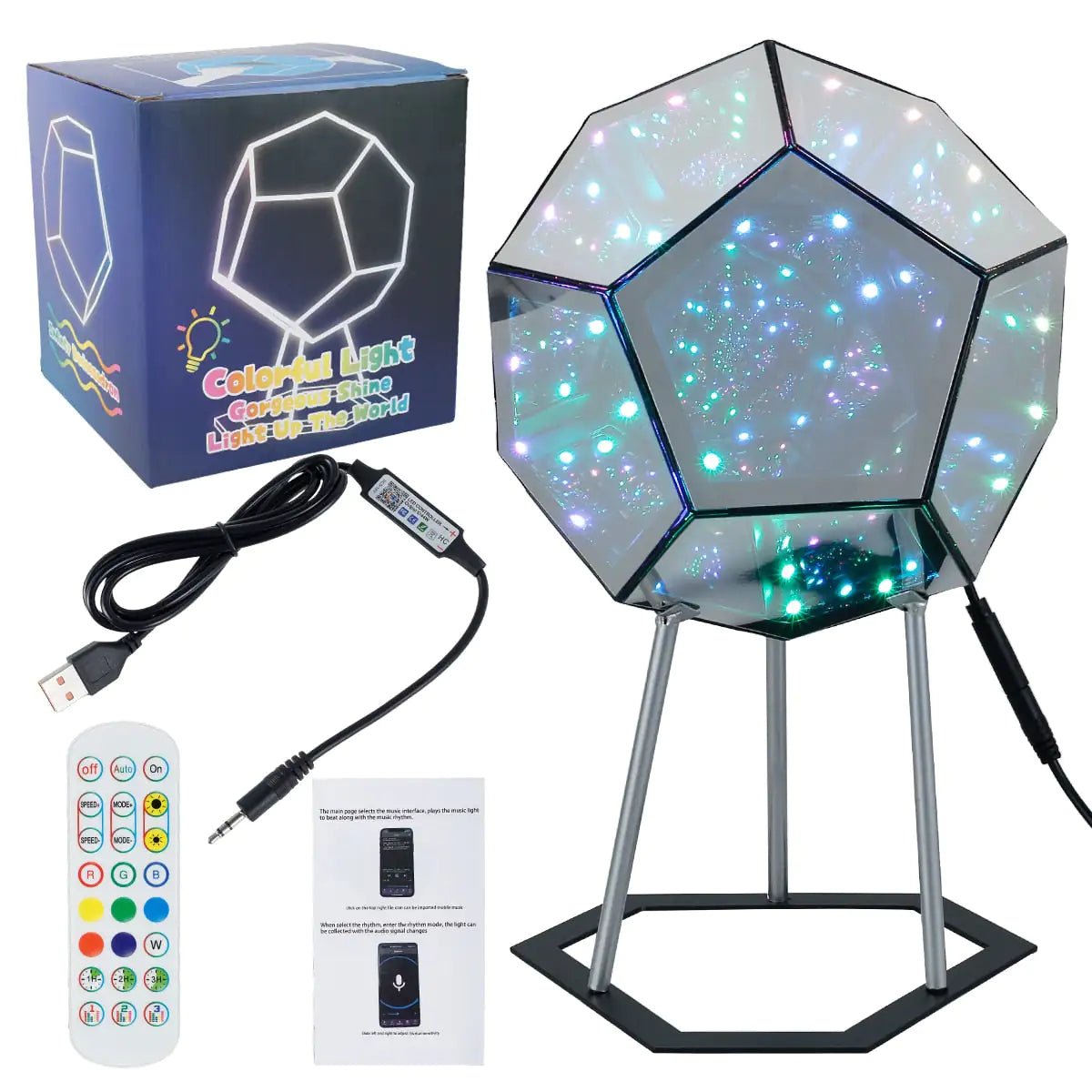Fantasy Geometry LED Space - SavageBiz