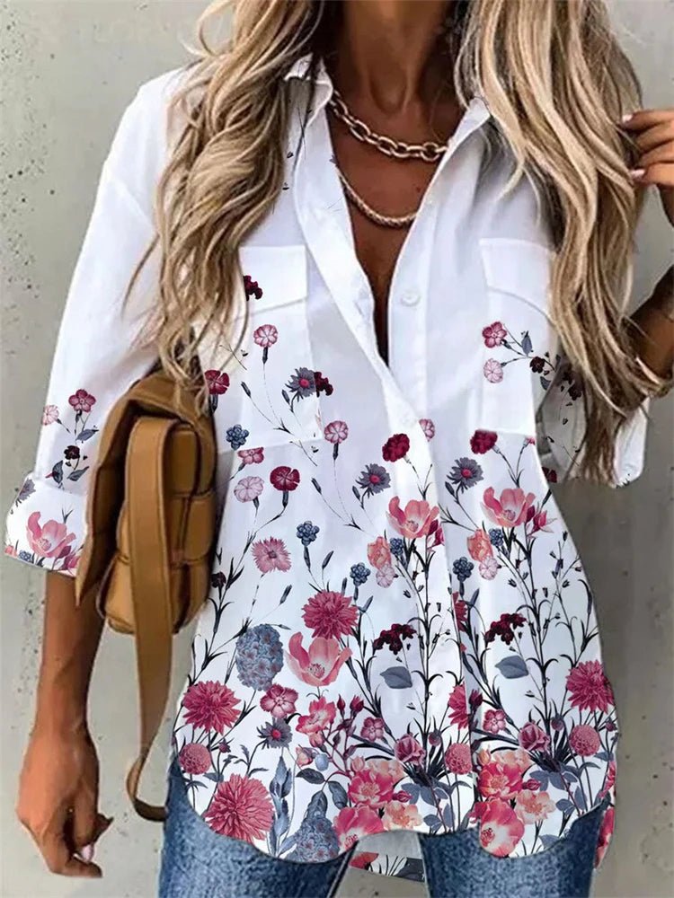 Fashion Designer Long-sleeved Shirt - SavageBiz