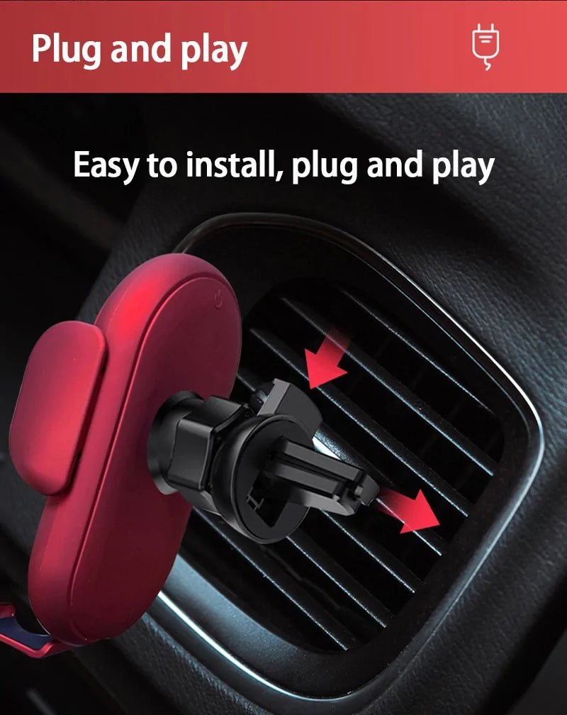 Fast Charging Car Wireless Charger - SavageBiz