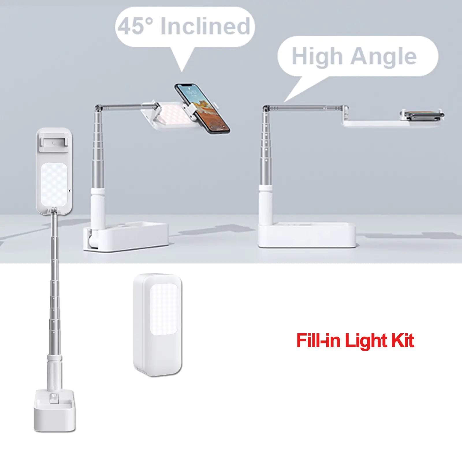 Fill-in Light Kit Smartphone Stand - SavageBiz