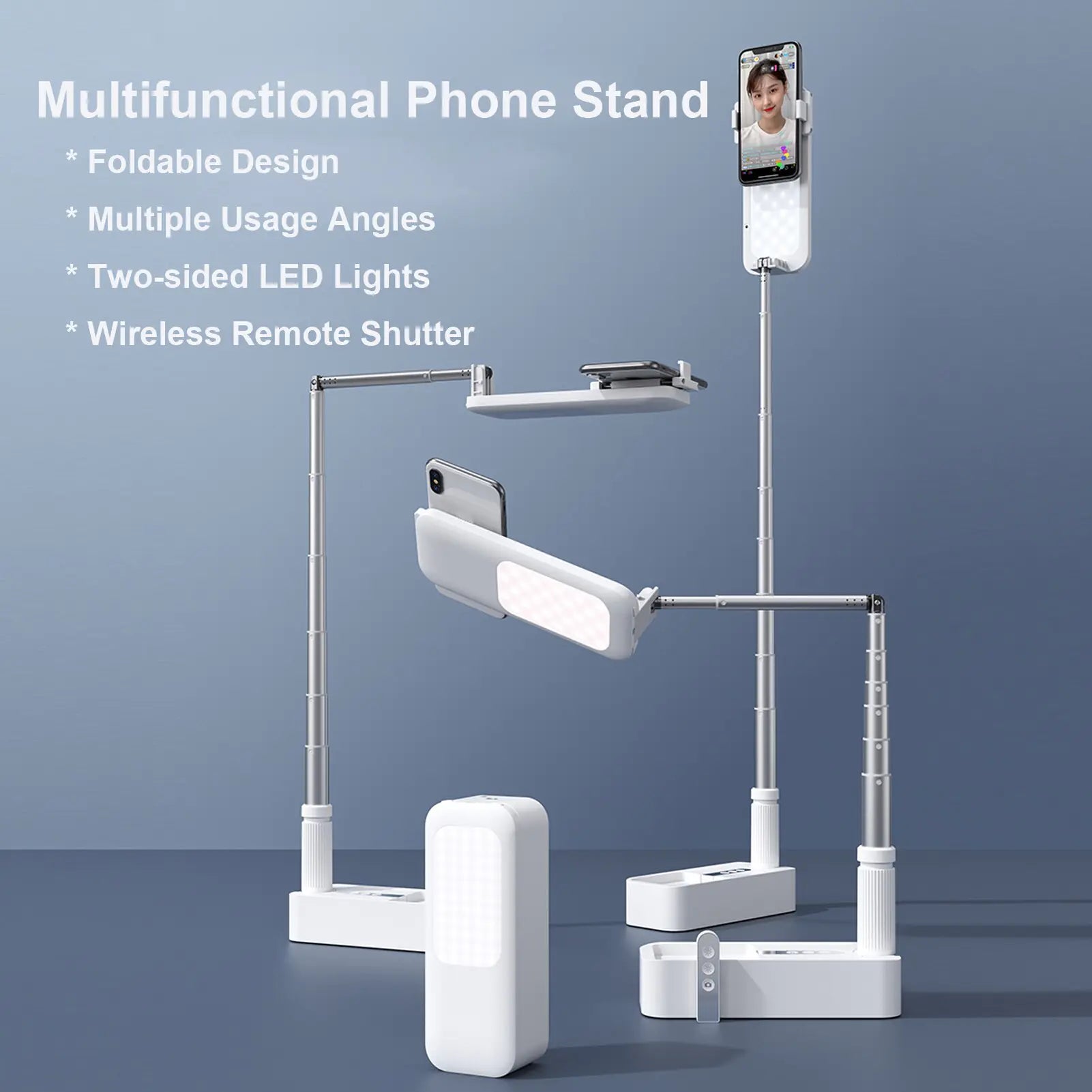 Fill-in Light Kit Smartphone Stand - SavageBiz