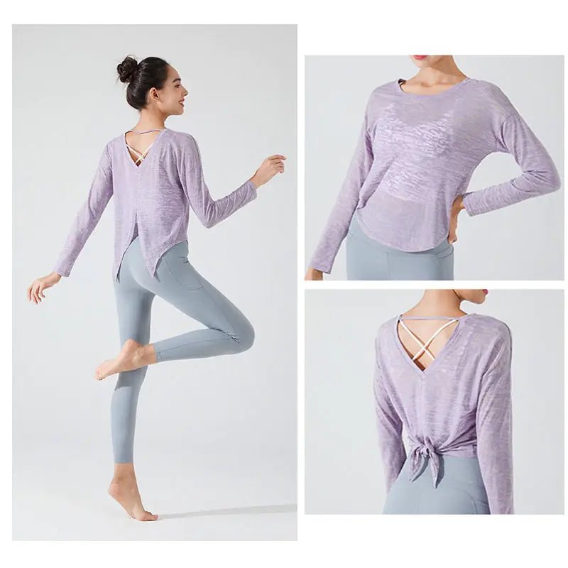 Fitness Loose Sportswear Blouse - SavageBiz