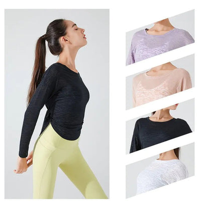 Fitness Loose Sportswear Blouse - SavageBiz