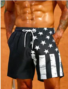 Flag Men's Swim Trunks - SavageBiz