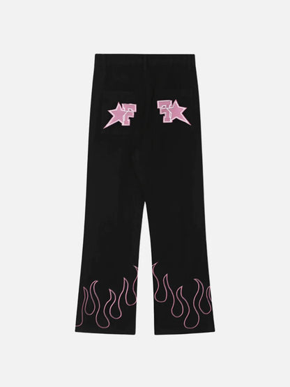 Flame Star Jeans - SavageBiz