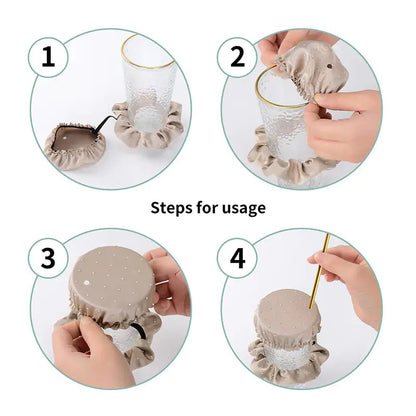 Glass Cover Scrunchie - SavageBiz