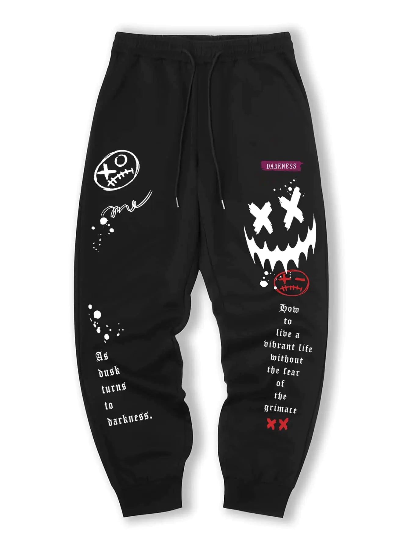 Graphic Drawstring Sweatpants - SavageBiz