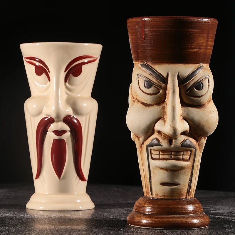 Hawaii Ceramic Tiki Mugs - SavageBiz