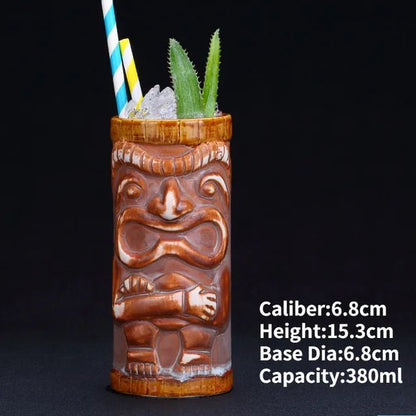 Hawaii Ceramic Tiki Mugs - SavageBiz