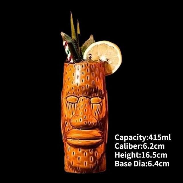 Hawaii Ceramic Tiki Mugs - SavageBiz