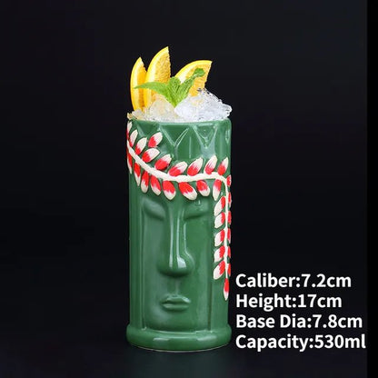 Hawaii Ceramic Tiki Mugs - SavageBiz