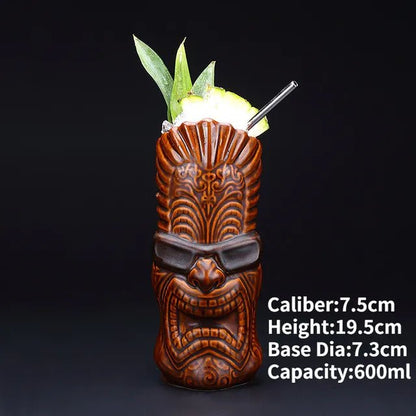 Hawaii Ceramic Tiki Mugs - SavageBiz