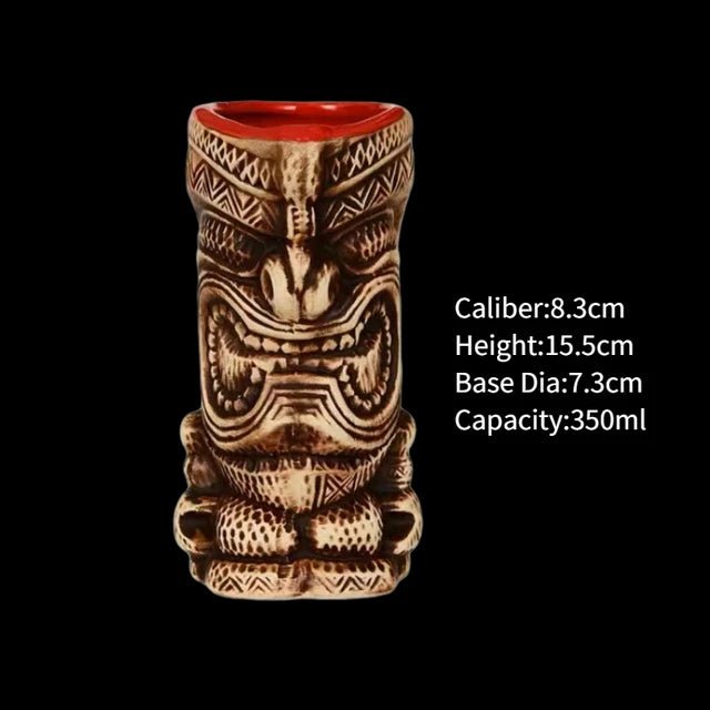 Hawaii Ceramic Tiki Mugs - SavageBiz