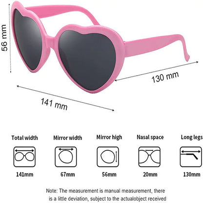 Heart Shaped Sunglasses - SavageBiz