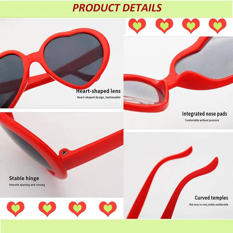 Heart Shaped Sunglasses - SavageBiz