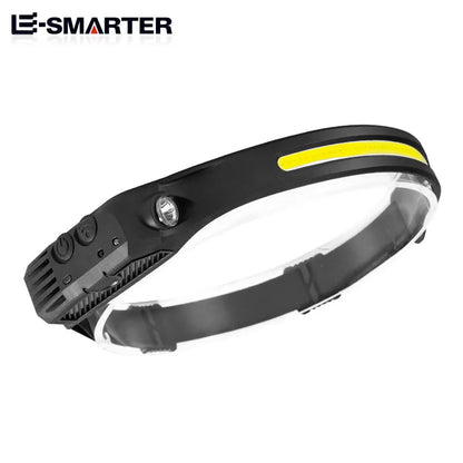 Induction Headlamp with COB LED Sensor - SavageBiz