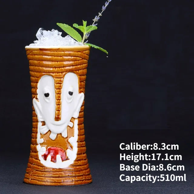 Hawaii Ceramic Tiki Mugs - SavageBiz