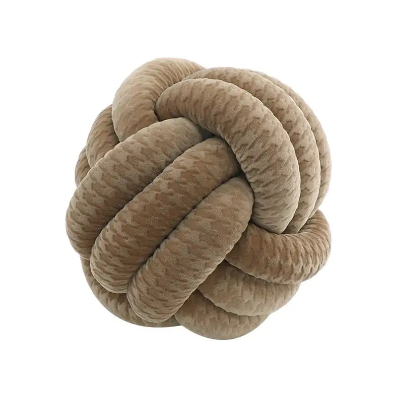 Knotted Ball Throw Pillow - SavageBiz