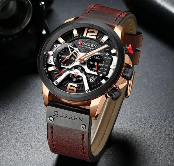 Leather Watch - SavageBiz