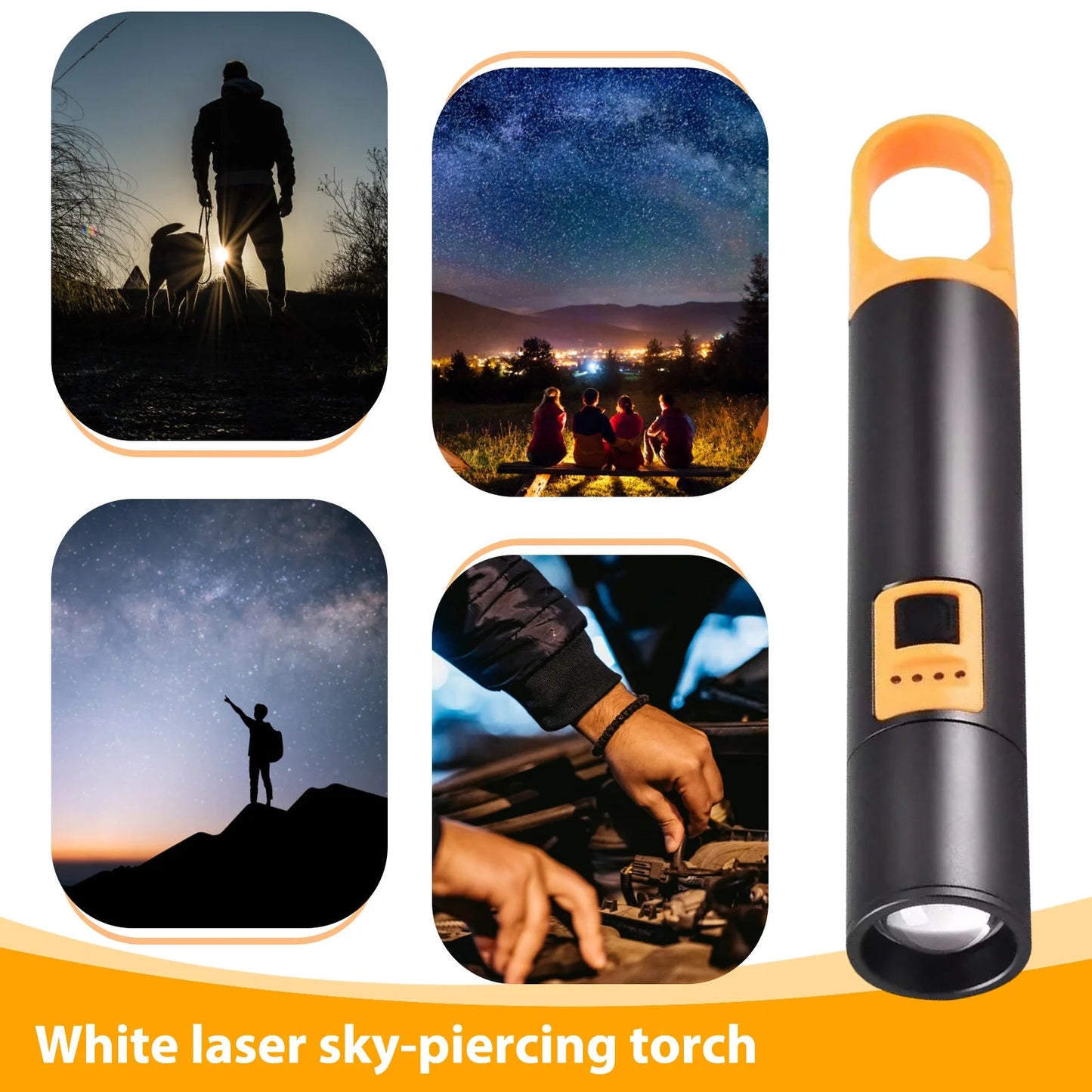 LED Power Flashlight - SavageBiz