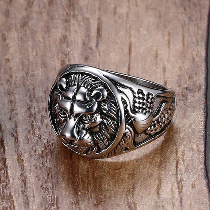 Lion Head Rings - SavageBiz